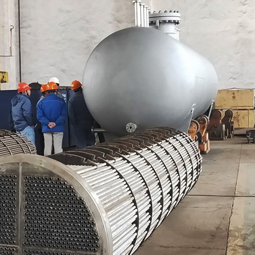 Titanium floating head tubular heat exchanger titanium nickel alloy product by Shaanxi Qianyi Tuoda