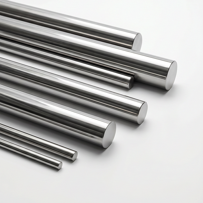 Mirror high gloss polished titanium rod titanium nickel alloy product by Shaanxi Qianyi Tuoda