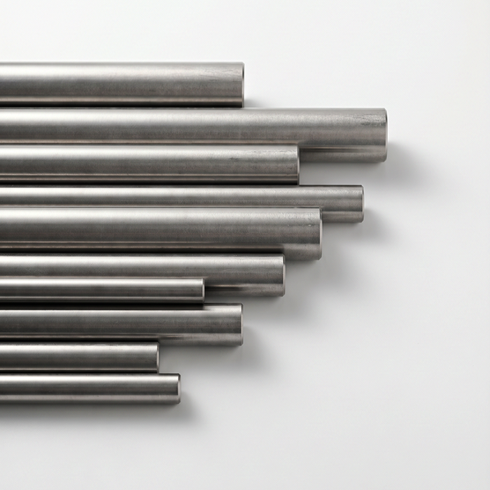 High temperature resistant forged titanium rod titanium nickel alloy product by Shaanxi Qianyi Tuoda