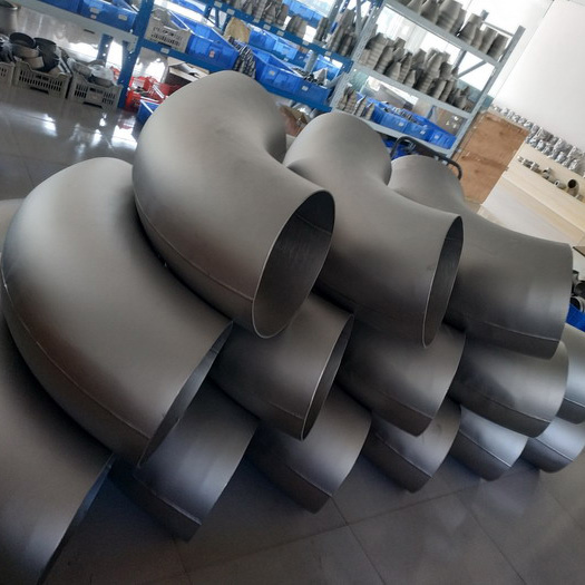 Large diameter TA2 titanium seamless elbow titanium nickel alloy product by Shaanxi Qianyi Tuoda