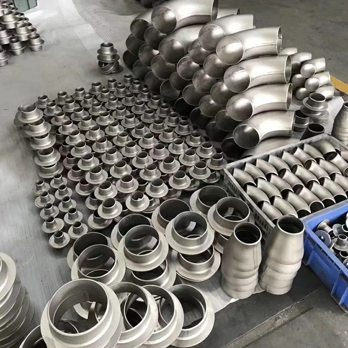 Full-Spec Titanium Fittings Inventory Photo - Titanium Elbow Tee Reducer Assembly titanium nickel alloy product by Shaanxi Qianyi Tuoda