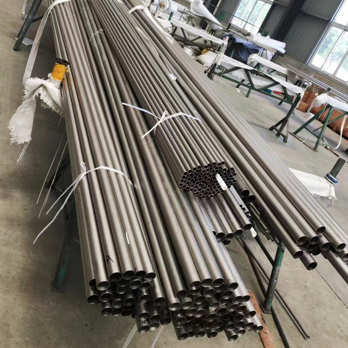 High precision cold drawn titanium tube titanium nickel alloy product by Shaanxi Qianyi Tuoda