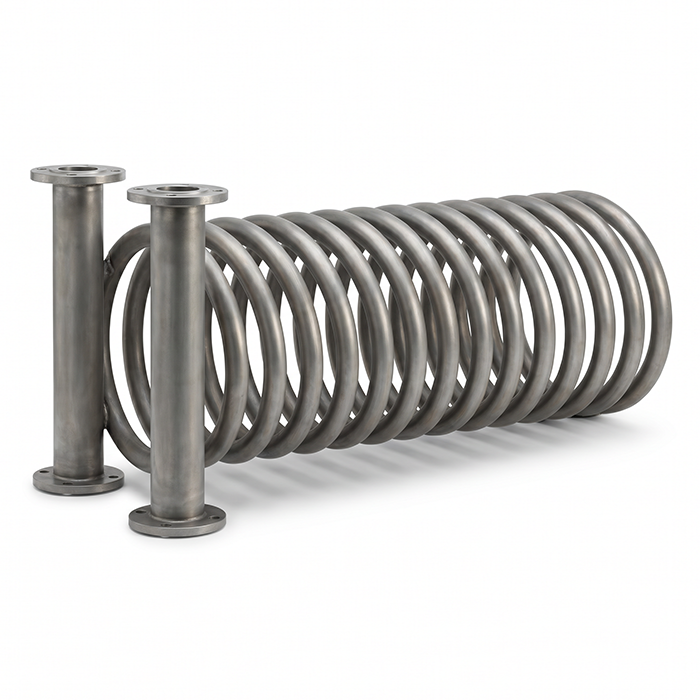 Titanium Coil for Chemical Industry - Acid and Alkali Resistant titanium nickel alloy product by Shaanxi Qianyi Tuoda