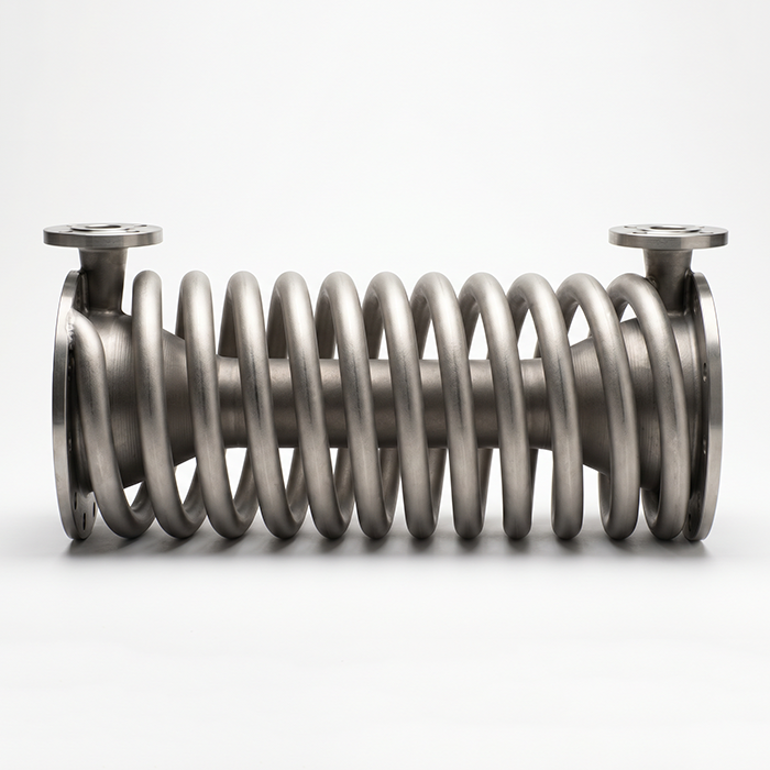 Heat Exchanger Titanium Coil - Non Dimensional Machining titanium nickel alloy product by Shaanxi Qianyi Tuoda