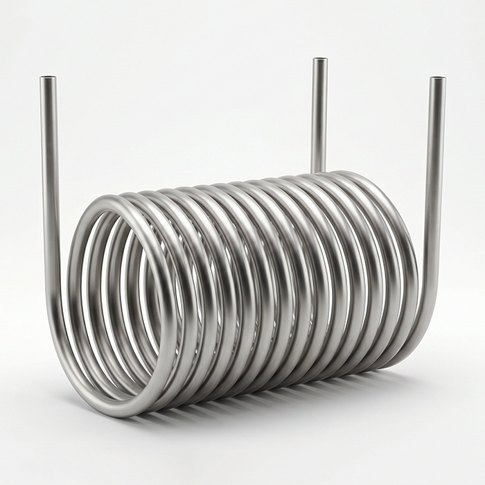 Seamless Titanium Coil - For Electroplated Electrodes titanium nickel alloy product by Shaanxi Qianyi Tuoda